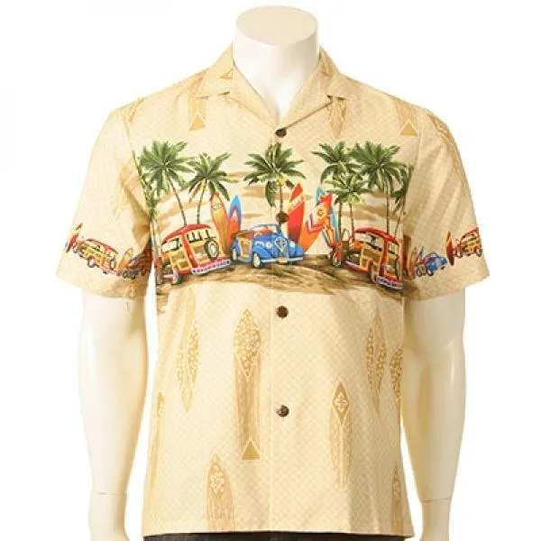 Woody Chestband Aloha Shirt