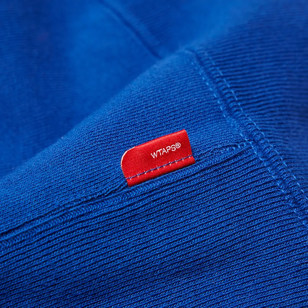 WTAPS Design 03 Cotton HoodyBlue