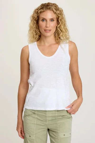 XCVI Gidget White Tank