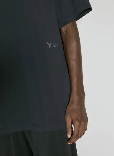 Y-3  |Crew Neck Street Style Cotton Short Sleeves Logo Designers