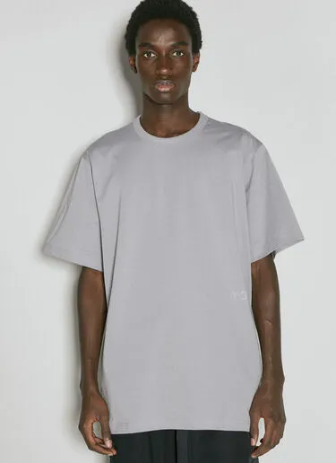 Y-3  |Crew Neck Street Style Cotton Short Sleeves Logo Designers