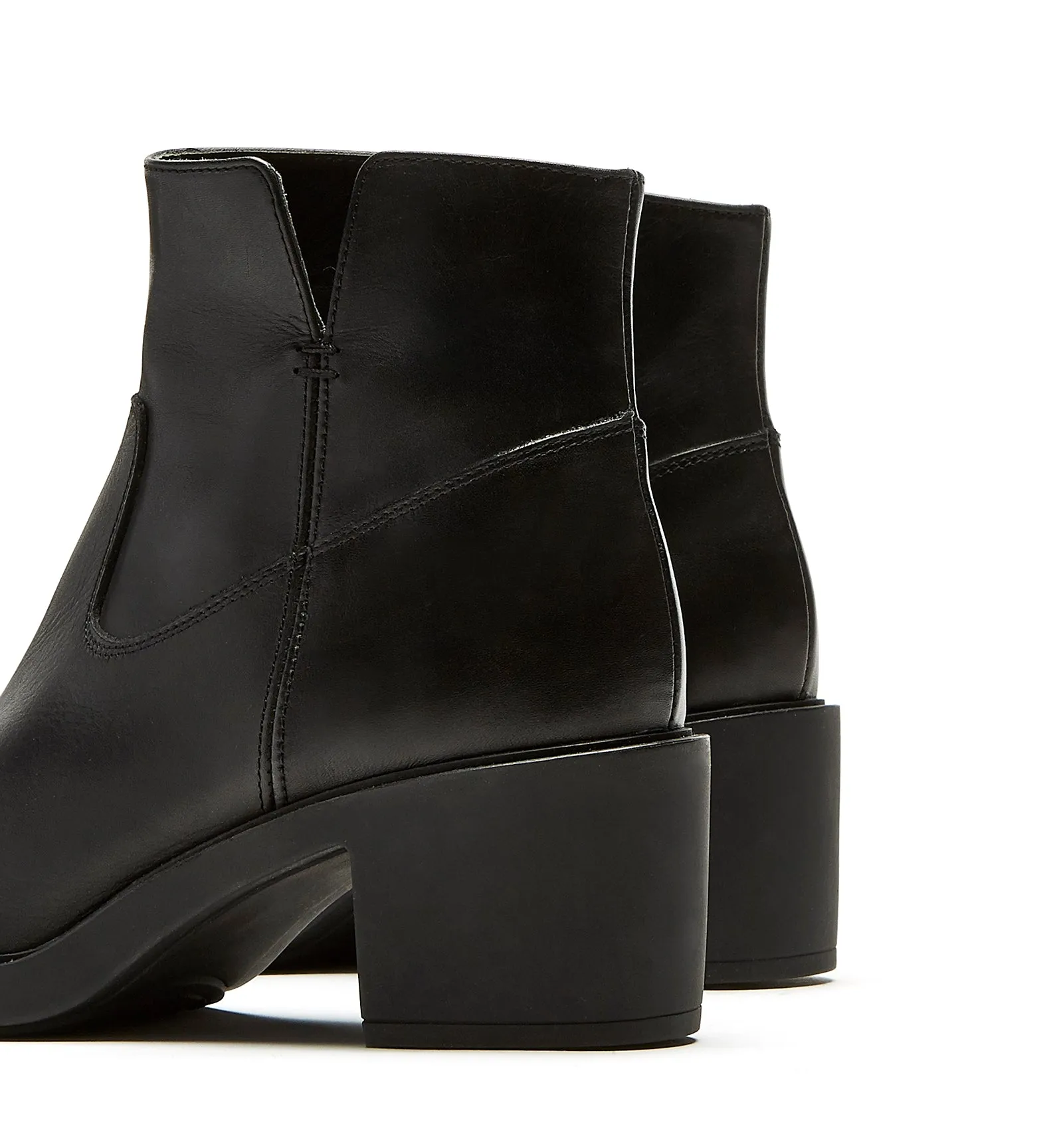 YVETTE LEATHER BOOTIE